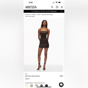 Satin Sunday Best Mini Dress